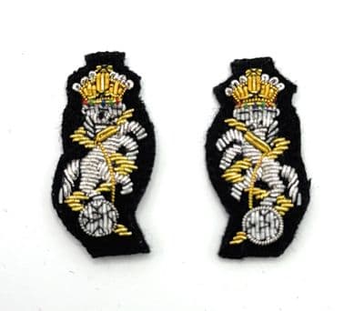 REME Collar Mess Dress Badges Male KIngs Crown