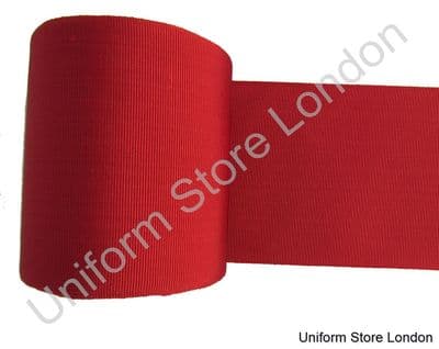 Ribbon Masonic Red 4 Inch Sold By Meter R1600