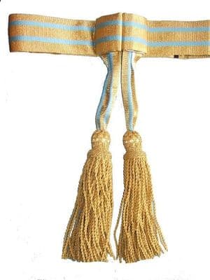 Sash RAF Waist Sash Gold Air Force Grey Blue R241