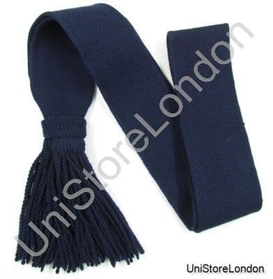 Sash Shoulder Navy Blue Dark Blue  Wool Worsted Guards  Sash R951