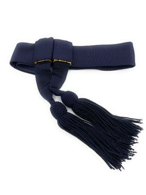 Sash Waist Belt Navy Blue Police Army Waist Sash