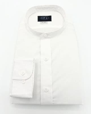 Shirt Tunic Shirt Collar Less L-sleeve Single Cuff R253