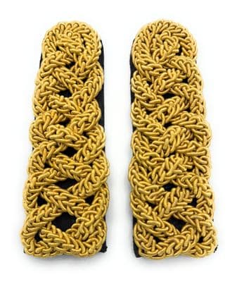 Shoulder Cord Chain Gimp Gold Uniform Cord Shoulder Board Small 