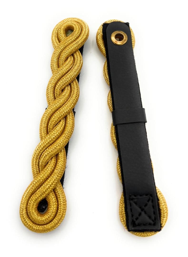 Shoulder Cord in Gold Mylar 2 ply x 6 curls R805
