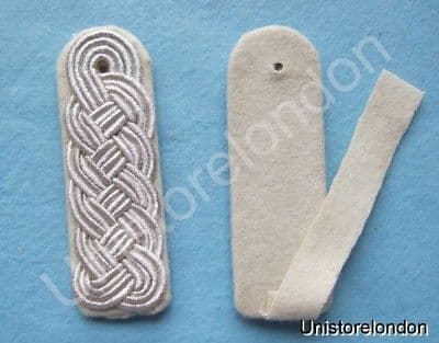 Shoulder Cord,Silver Mylar, Rank cord,.R266