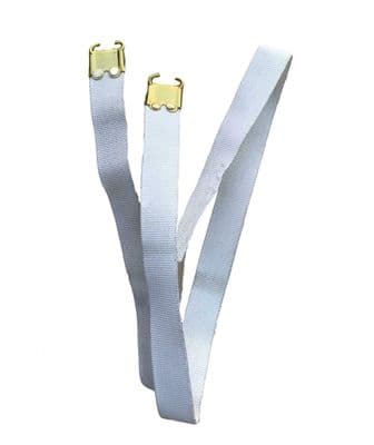 Sling White Courlene Rifle Slings Gold Fittings Ceremonial for SLR
