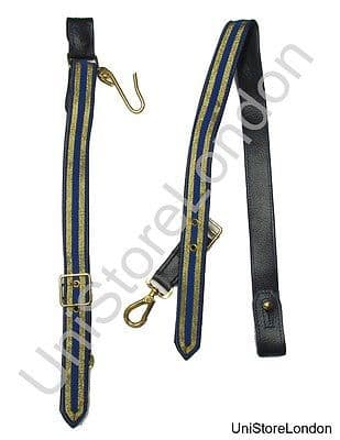 Slings Sword Slings RAF Gold & Blue Braid on  Leather Buckle & Hooks B20 R1445