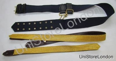 Sword belt & Sword Slings Navy Blue Gold-Burgundy R173372BL