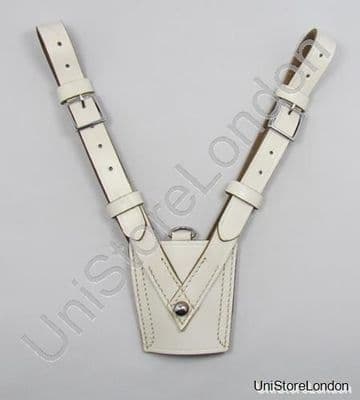 Sword Frog Sam Browne White Chrome fitting R375