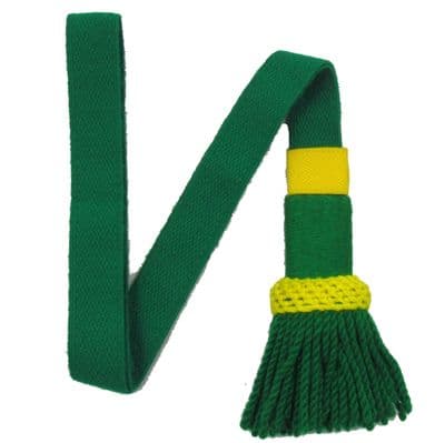 Sword knot Dark Green French Napoleonic Guard Dragonne de voltigeur R1699