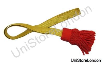 Sword Knot French Napoleonic  Red & Gold R642