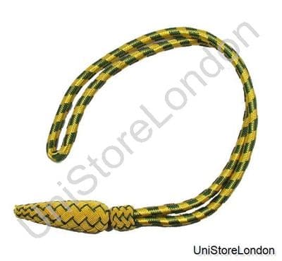 Sword Knot - Gold & Green Army 0163