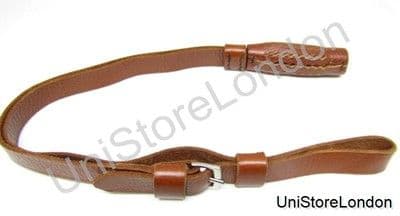 Sword Knot leather Brown,Japanese N.C.O Army 750mm  R322L