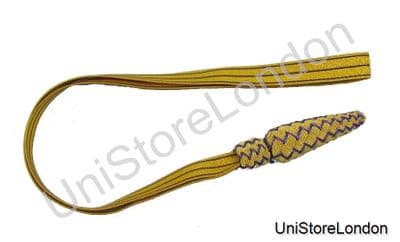 Sword knot RCMP Colours Gold 3 Purple Strips  R768