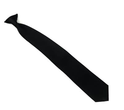Tie Black Clip on Tie,Tie Clip On Pre-Knotted Tie
