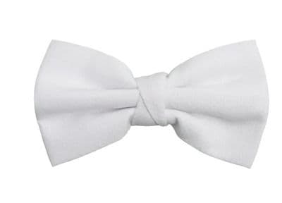 Tie, Bow Tie,Marcella White Bow Tie R355