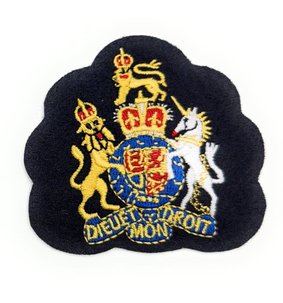 Warrant Officer Class 1 WO1 Royal Arms Rank Badge Royal Air Force RAF