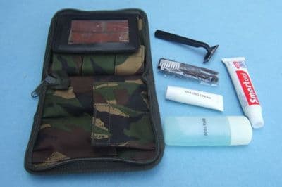 Wash Kit Military Army DPM Camo Travel Wash Bag R434