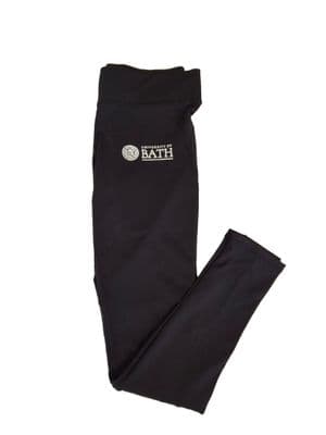 University of Bath Black Athletic Leggings