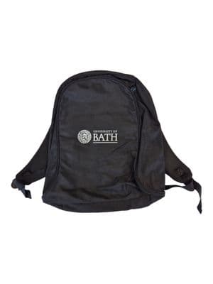 University of Bath Black Backpack