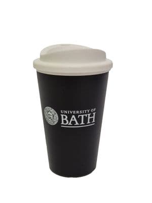 University of Bath Black Reusable Cup