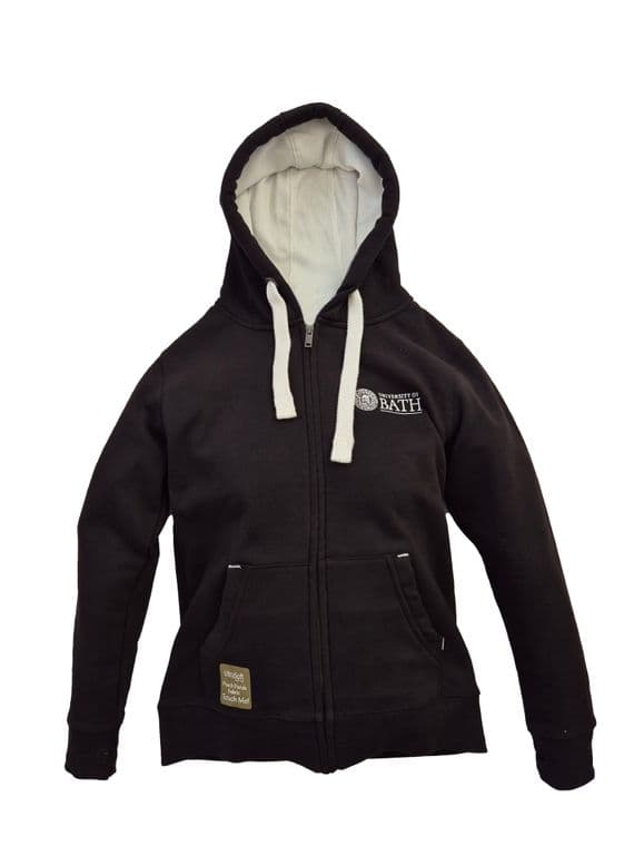 University of Bath Black Ultra Soft Hoodie