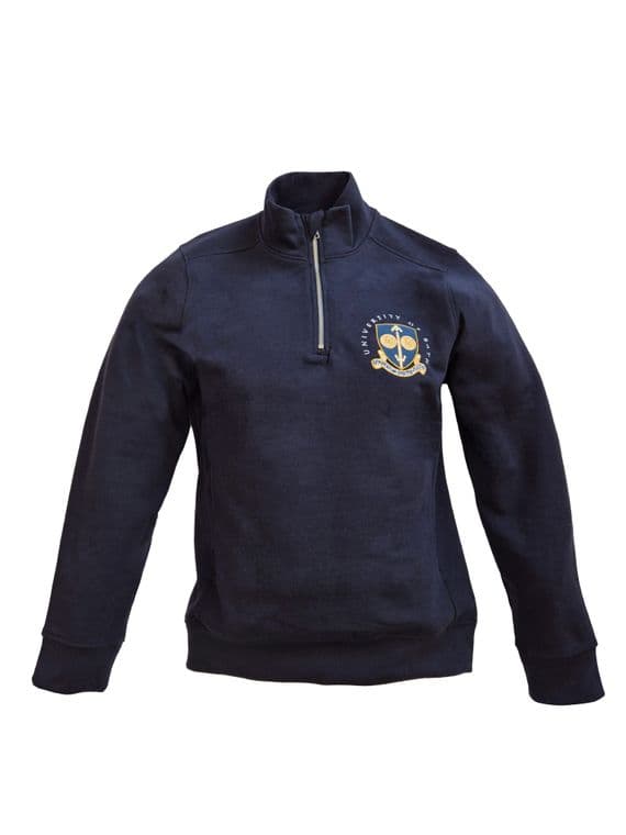 University of Bath Dark Blue Turtleneck Jumper