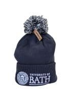 University of Bath Navy Knitted Hat