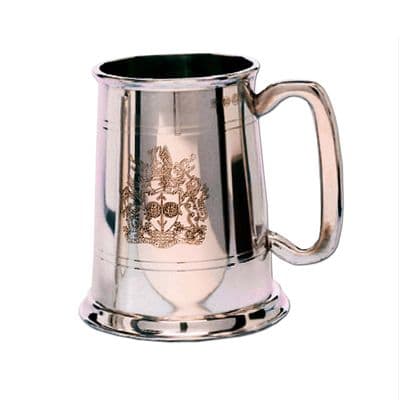 University of Bath Traditional Pewter Tankard
