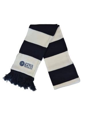 University of Bath White & Blue Scarf