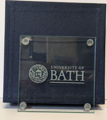 UoB Glass Coaster