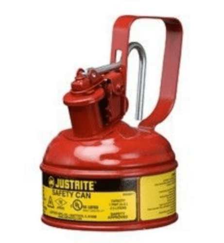 0.5 L Steel Safety Can for flammables 10001
