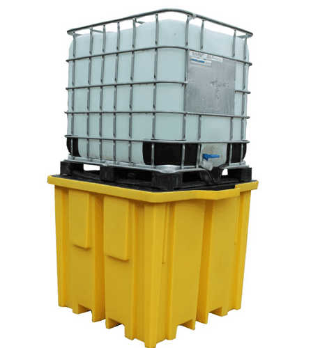 Compact IBC Sump Pallet with fork pockets- BB1FW