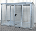 Forklift Transportable - Gas Cylinder Cage - for 104 Cylinders  with Stud Plate Floor:  GFC-E/T M5