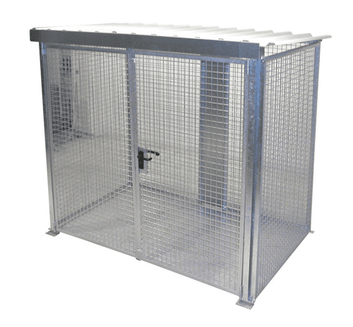 Gas Cylinder Cage With Roof for 60 Cylinders: GFC-M3/D