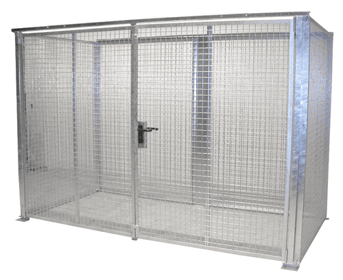Gas Cylinder Cage Without Roof for 78 Cylinders: GFC-M4