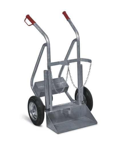 Gas Cylinder Trolley With Stabiliser Wheel - CY115204