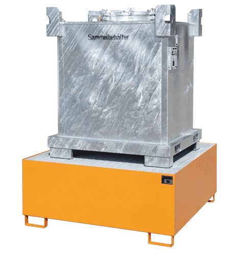 IBC Heavy Duty Steel Sump Pallet -Type AW 1000