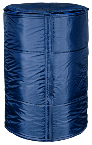 Passive insulation jacket for 200L drum.