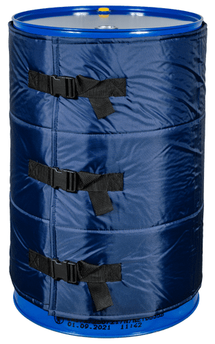 Passive insulation jacket for 200L drum. Wrap around.
