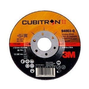 3M 178mm x 7mm Cubitron II Grinding Disc  65493