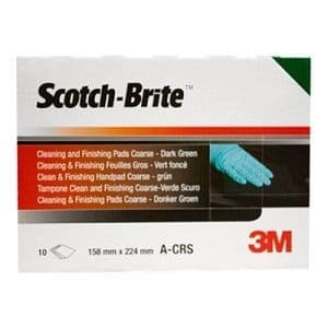 3M 7486 A-CRS Dark Green Hand Pads (155x225mm)
