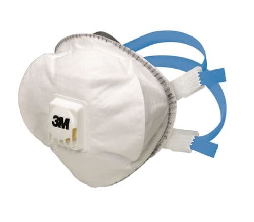 3M 8825+ Valved FFP2 Dust Mask (Pack of Five)