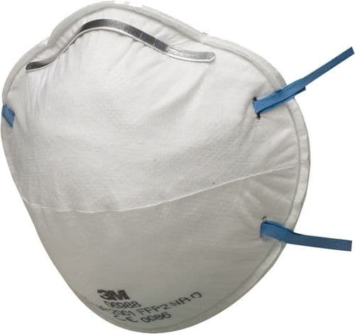 3M Particulate Respirator FFP2 Unvalved 8810 (20)