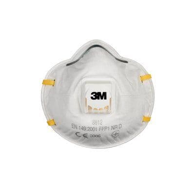3M Respirator 8812 FFP1 Valved Cup-Shaped (10)
