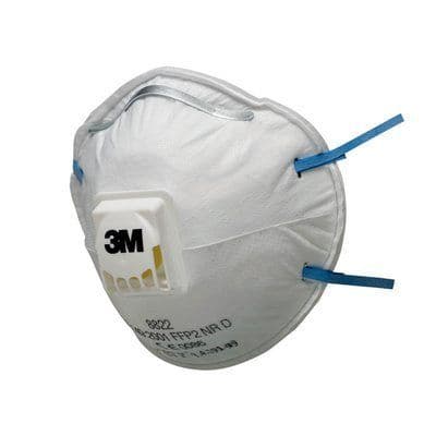 3M Respirator 8822 FFP2 Valved Cup-Shaped (10)