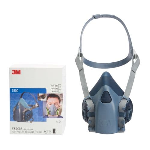 3M Reusable Half Face Mask Large 7503