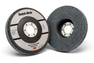3M Scotch Brite Deburr and Finish Unitized Disc  114 mm x 22 mm 713542