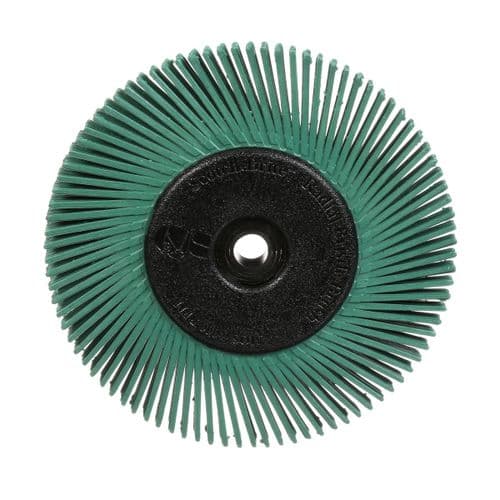 3M Scotch-Brite Radial Bristle Brush Type  152 mm x 12.7 mm x 25.4 mm P50