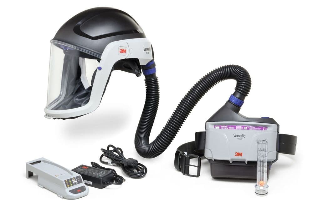 Respiratore Elettroventilato 3M Versaflo TR-315E Con Starter Kit P 7059 Respiratore Elettroventilato 3M Versaflo TR-315E Con Starter Kit P 7059